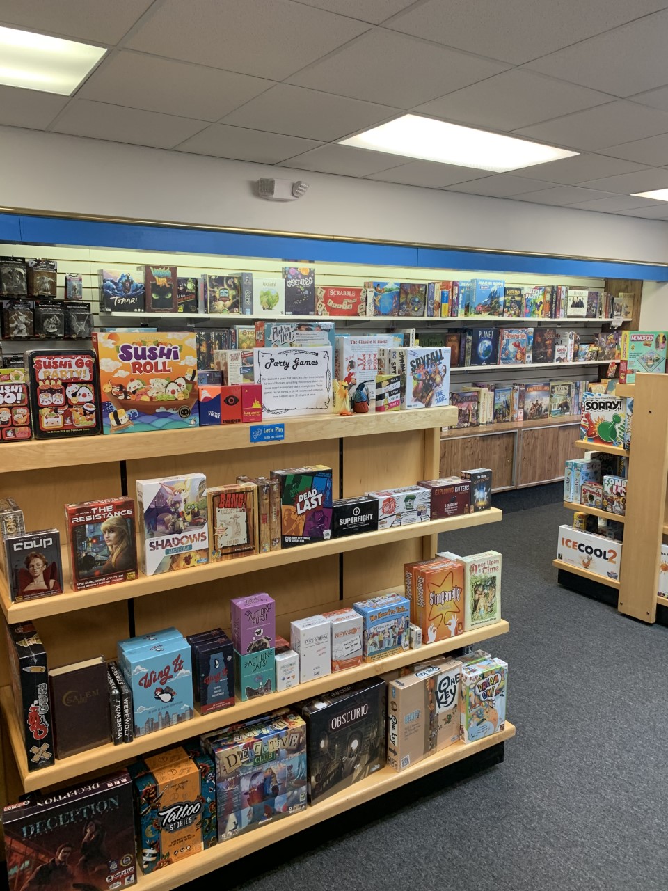 interior of Let's Play